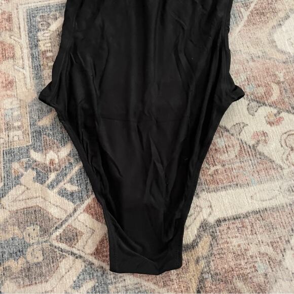 We Are HAH (Hot as Hell) Eyes On Top Black Bodysuit New Small - Picture 7 of 10